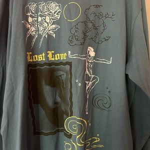 Topman long sleeve t shirt